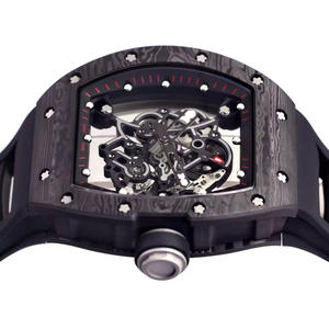 นาฬิกาข้อมือเซรามิกสุดหรู รุ่นใหม่ ขายดี ปี 2026 แฟชั่นสปอร์ต ระบบออโตเมติก กลไกทูร์บิญอง รุ่นลิมิเต็ดอิดิชั่น หน้าปัดโปร่ง สายยาง - Product Image 5