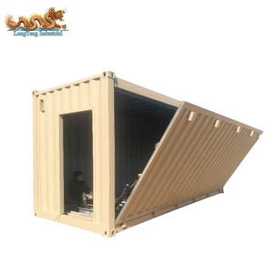 Electric Hydraulic Drop Down Showroom Bar Outdoor Mobile Prefabricated House 20ft Shipping Container Coffee <strong>Shop</strong> - Product Image 2