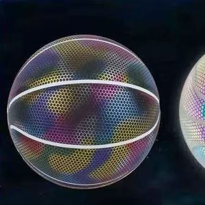 Balón de Baloncesto Fluorescente Personalizado OEM que Brilla en la Oscuridad, Absorbe Luz Verde, Ideal como Regalo - Product Image 3