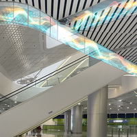 Écran flexible à LED Écran à puce LED Écran transparent à LED Série de modules d'affichage à LED P3.5 P4 P5 P6 P7.5 P8 P10 P15 P20 P30