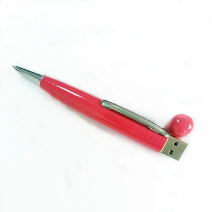 थोक ब्रांड यूएसबी 3.0 बॉल पेन के आकार का यूएसबी फ्लैश ड्राइव