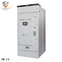 Armoire de démarreur progressif haute tension de qualité supérieure SHMV-DN 13.8KV, indice de protection IP54, communication Modbus RTU pour projets de moteurs industriels