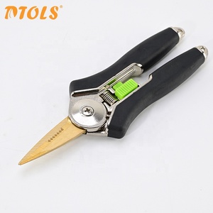 Tijeras de Podar de Jardín con Hoja Recta y Dentada - Tijeras Florales de Precisión para Plantas y Bonsáis - Product Image 2