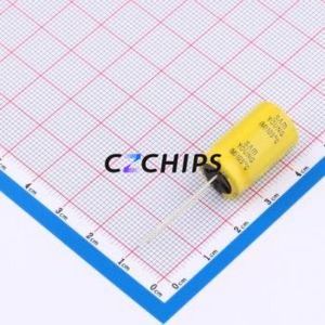 Condensador Electrolítico de Aluminio NXH 50V470 12.5*20 de Montaje Pasante, D12.5xL20mm 470uF 20% 50V 2.05A-100KHz - Product Image 2