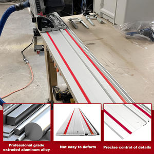 Rail de guidage universel en aluminium pour <span class=keywords><strong>scie</strong></span> à onglet <span class=keywords><strong>circulaire</strong></span>, disponible en 1,0 m, 1,4 m et 55 pouces - Product Image 5