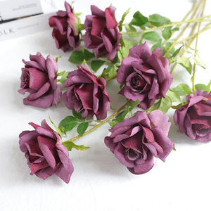 ZZLTY Rose artificielle personnalisée, rose <span class=keywords><strong>Lara</strong></span> unique, décoration de mariage/maison, bouquet de mariée, Saint-Valentin - Product Image 5