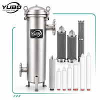 Carcasa de Filtro Multicore Personalizada con Elementos de PP, PTFE y Acero Inoxidable para Aplicaciones de Eliminación de Partículas Finas