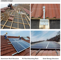 Structure de montage flexible pour panneaux solaires Soeasy, supports de fixation pour toit