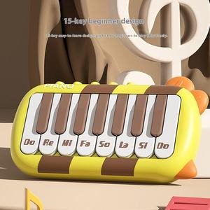 Instrumento Musical Electrónico de Juguete con Diseño de Abeja de Dibujos Animados, Teclado de Piano, Venta al Por Mayor - Product Image 6