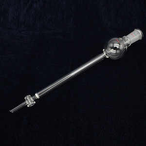 Columna de scintilación esférica Silicon Valley C3617 de vidrio de borosilicato alto con placa de arena para almacenamiento, uso en laboratorio - Product Image 1