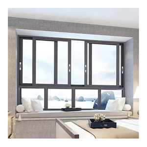 Chine haute esthétique forte étroite 36X48 plancher de fenêtre coulissante à Silding glisser <span class=keywords><strong>Roulette</strong></span> Double roue pour fenêtre coulissante <span class=keywords><strong>en</strong></span> aluminium - Product Image 5