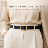 Boucle de ceinture carrée classique pour femme 35x24mm en or champagne brossé, accessoires de ceinture en cuir, vente en gros