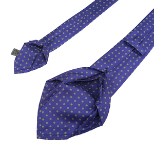 Corbatas con estampado floral azul personalizado <span class=keywords><strong>Corbata</strong></span> <span class=keywords><strong>de</strong></span> seda con estampado <span class=keywords><strong>de</strong></span> <span class=keywords><strong>siete</strong></span> <span class=keywords><strong>pliegues</strong></span> para hombre <span class=keywords><strong>de</strong></span> negocios - Product Image 3