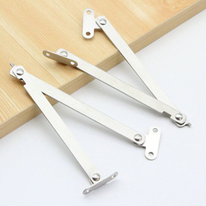 Furniture <b>Hinge</b> Stainless Steel 2 Mm Surface Mount Foldable Support Rod For Cabinet Door Connecting Rod Minimalist Design - Product Image 3