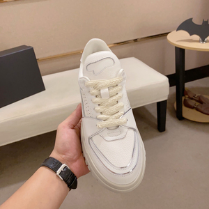 Baskets décontractées pour femmes en cuir de vachette véritable première couche, à semelle épaisse, bout blanc, lacets avant, nouvelle collection printemps 2025, polyvalentes - Product Image 4