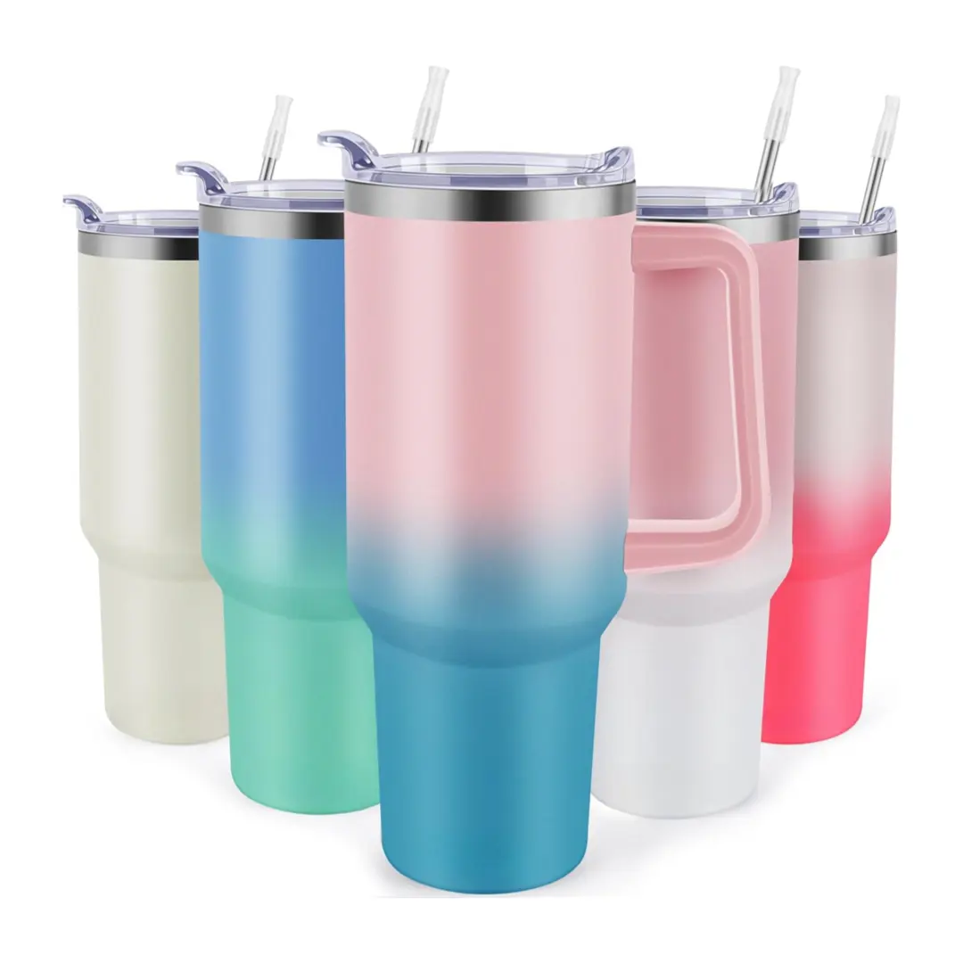 Flowstate Roestvrij Staal Vacuüm Geïsoleerde Tumbler Met Deksel En Stro Voor Water, Ijsthee Of Koffie, Smoothie En Meer