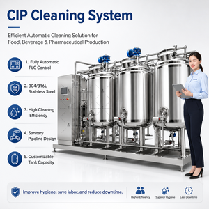 Station de nettoyage CIP pour usine de traitement de l'or et brasserie Ace System - Product Image 3