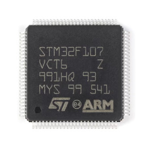 Microcontrolador MCU STM32F107VCT6 LQFP-100 ARM Cortex-M3 de 32 bits, nuevo y original - Product Image 1