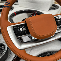 Volant en cuir professionnel prêt à l'emploi, design sportif et luxueux, compatible avec Land Rover Range Rover Discovery Defender