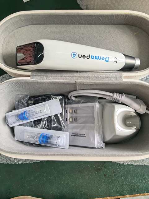 Needle Free Roller Dermapen4 Microneeding Pen for Skin Rejuvenation and Acne Removal Collagen Induction Dermapen 4 Needle 16pins