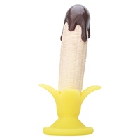 Bananen Dildo met Zuignap 195mm tot 245mm Vloeibare Siliconen Realistische Fruitvorm G-spot Massager voor Vrouwen en Koppels