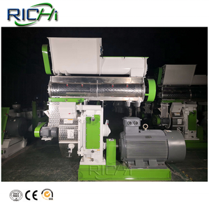 RICHI Công Suất Cao 1-10T/H Cỏ Rơm Động Vật Cây Gai Hay Cỏ Linh Lăng Thức Ăn Viên Máy Để Bán - Product Image 2