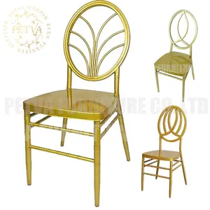 Gold chiavari wedding chair leg dining chair metal leg modern dining room chair