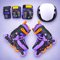 Patins de slalom de haute qualité au design innovant, supportant la personnalisation OEM et ODM, avec cadre en aluminium intégré de 4 mm