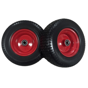 Pneu et roue de <span class=keywords><strong>tondeuse</strong></span> à gazon solide sans plat en mousse PU de 16 pouces 6.50 à 8 16 ", pour chariot de chariot de <span class=keywords><strong>brouette</strong></span> de <span class=keywords><strong>tondeuse</strong></span> à gazon - Product Image 4