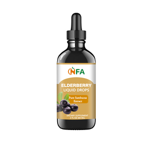 Wholesale Fast Elderberry Liquid Drops Sambucus Nigra Extract Sugar Free Vegan Berry Daily Immune Support Dietary Supplement - Product Image 1