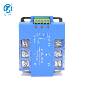 QSQF600A60 60A 600V крепление панели SSR 3 фазы твердотельное реле Модуль заднего хода <span class=keywords><strong>SCR</strong></span> выход - Product Image 3