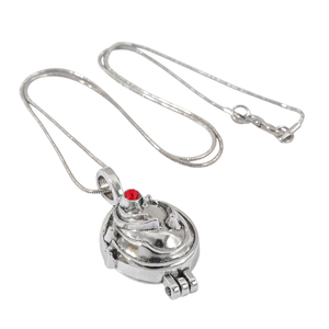 Collar con Medallón de Hierba Vervein de Elena <span class=keywords><strong>Gilbert</strong></span> de The Vampire Diaries, Medallón Abrible y Cerrable en Oro y Plata Vintage, Joyería para Fans, Venta al Por Mayor - Product Image 2