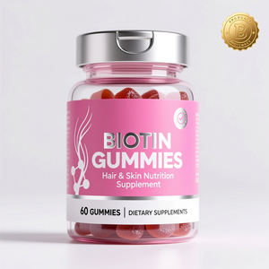 תוסף תזונה לחיזוק עור, שיער וציפורניים למבוגרים, גומי ביוטין טבעי בעל עוצמה נוספת, לצמיחת שיער מחודשת, ויטמין אופטימלי - Product Image 3