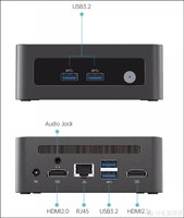Morefine M9 Pro NUC Mini PC Generasi ke-12 Core I9/i7/i5 N100 NVMe DDR4 LAN 2.5G Portabel Baru untuk Rumah & Pelajar Win11 WiFi6
