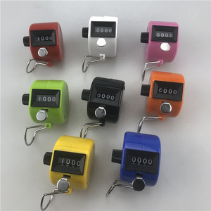 Handheld Plastic Counter Seven Segment Display Battery Powered ABS Material Counting Tool For Cinema Conference Warehouse Use - Product Image 1