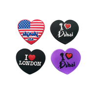 Aimant de réfrigérateur 3D en PVC personnalisé OEM Logo d'entreprise Souvenir de tourisme de différents pays en silicone Aimants de réfrigérateur promotionnels