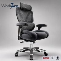 Chaise de bureau ergonomique pivotante moderne et confortable, anti-explosion, certifiée CE EN 1335, inclinable et rotative, fournie par le fabricant