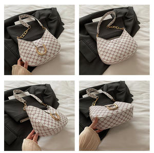 ファッションアンダーアームレディースショルダー高級ブランドレディースハンドバッグPUレザークロスボディハンドバッグクラシックレディースショルダーバッグ - Product Image 1