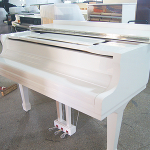 Middleford <span class=keywords><strong>Piano</strong></span> de cola blanco con Banco de <span class=keywords><strong>piano</strong></span> y accesorios - Product Image 4