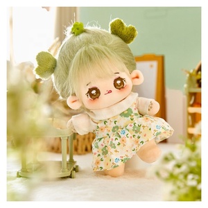 Niedrige Mindestbestellmenge, individuelle Plüschtiere, niedliche, weiche Plüschpuppen, 20 cm, handgefertigte Plüsch-Kpop-Puppen - Product Image 6