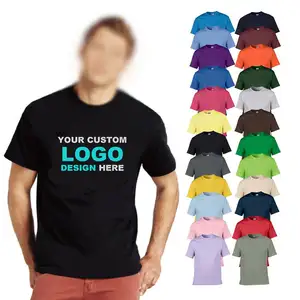 来样定做批发定制标志印花100% 棉超大宽松平纹夏威夷衬衫男式t恤