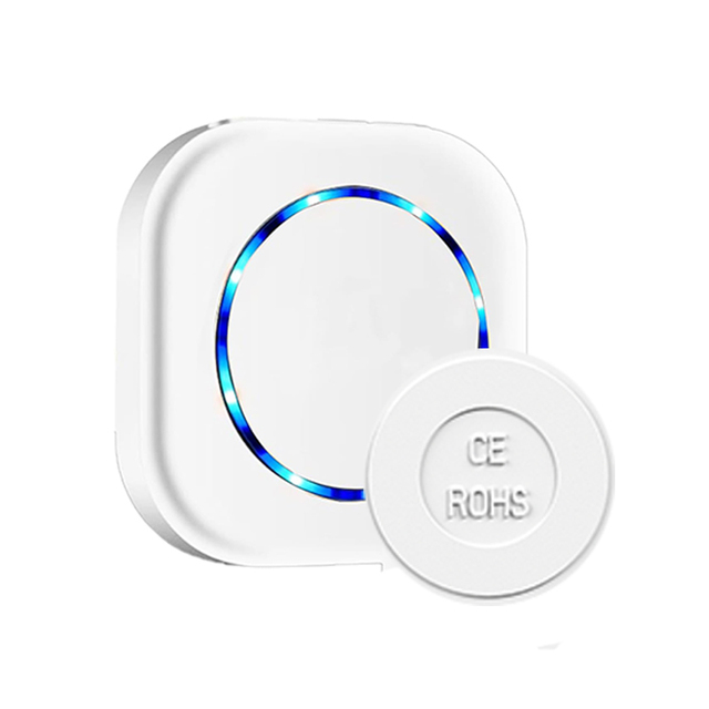 Wireless Bed-wetting Alarm US EU UK 38 Musics Ring Chime Wet Pee Reminder Potty Trainer Monitor Waterproof Moisture Sensor 4