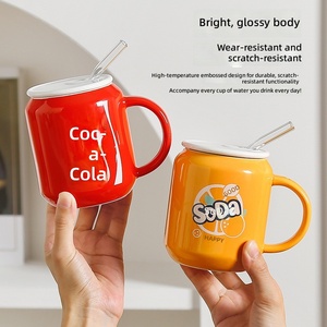 <span class=keywords><strong>Mug</strong></span> en céramique créatif au design moderne et minimaliste, idéal pour les événements d'entreprise, les cadeaux ou les inaugurations. - Product Image 3