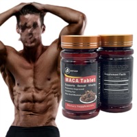 Complément Masculin Marque Blanche : Booster Naturel Puissant d'Énergie et de Vigueur pour Hommes (Pilules de Maca Forte)