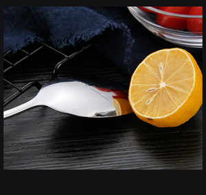 Ensemble de couverts de restaurant en acier inoxydable réutilisable Ensemble de couteaux, fourchettes et cuillères en acier inoxydable <span class=keywords><strong>Argenterie</strong></span> - Product Image 4