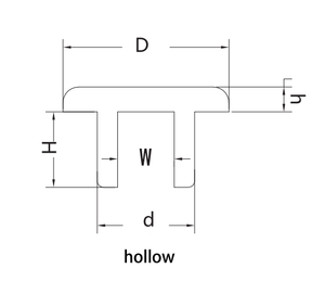 पूर्ण आकार सिलिकॉन प्लग ठोस रबर सिलिकॉन रबर गोल स्टॉपर प्लग रबर टी-प्लग - Product Image 5