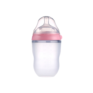 Produits d'alimentation pour bébés sans BPA de qualité alimentaire 2024, biberons en silicone originaux pour l'<span class=keywords><strong>allaitement</strong></span>, biberons en silicone pour bébés - Product Image 1
