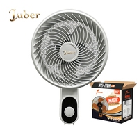 Luftzirkulations-Wandventilator mit Mechanischer Steuerung, Hoher Geschwindigkeit, Oszillation, 16 Zoll, 5 Flügel und Timer-Funktion