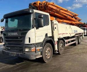 Caminhão Bomba de Concreto Zoomlion Putzmeister <span class=keywords><strong>Schwing</strong></span> 56X-6RZ com Alcance Vertical de 56m, Histórico Completo de Serviço e Manutenção - Product Image 2