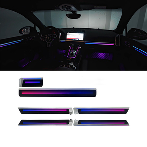 Éclairage d'ambiance pour voiture, directement de l'usine, pour Porsche Cayenne 2010-2017, décoration intérieure, bande LED - Product Image 1